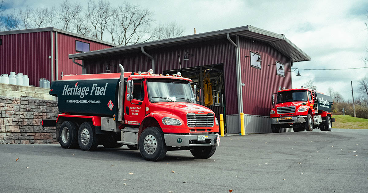 Heating Oil Delivery Trucks
